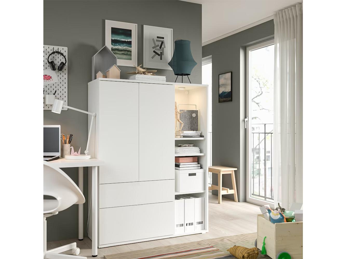 Стеллаж Вихалс 13 white ИКЕА (IKEA)  изображение товара