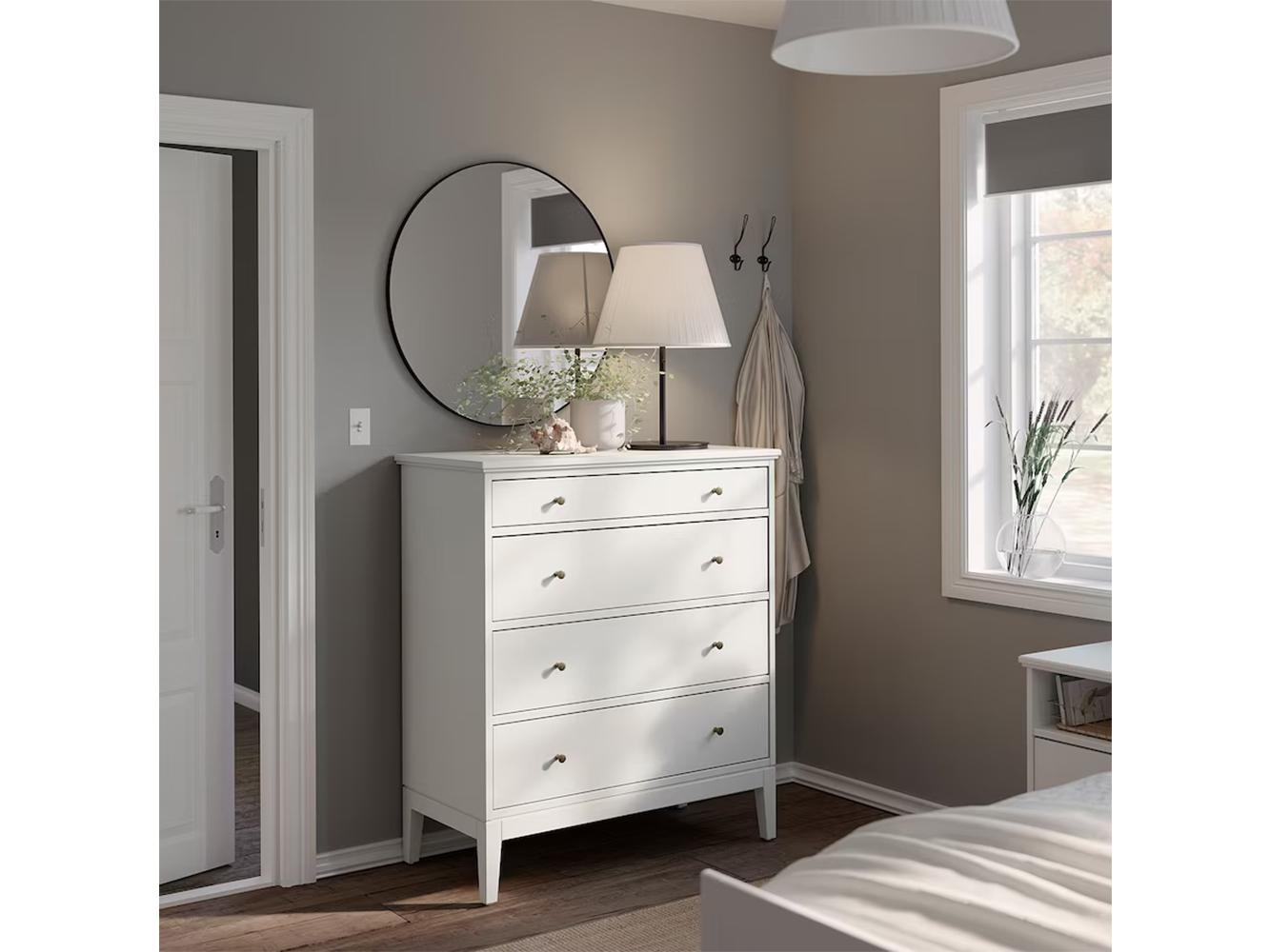 Комод Иданас 114 white ИКЕА (IKEA)  изображение товара