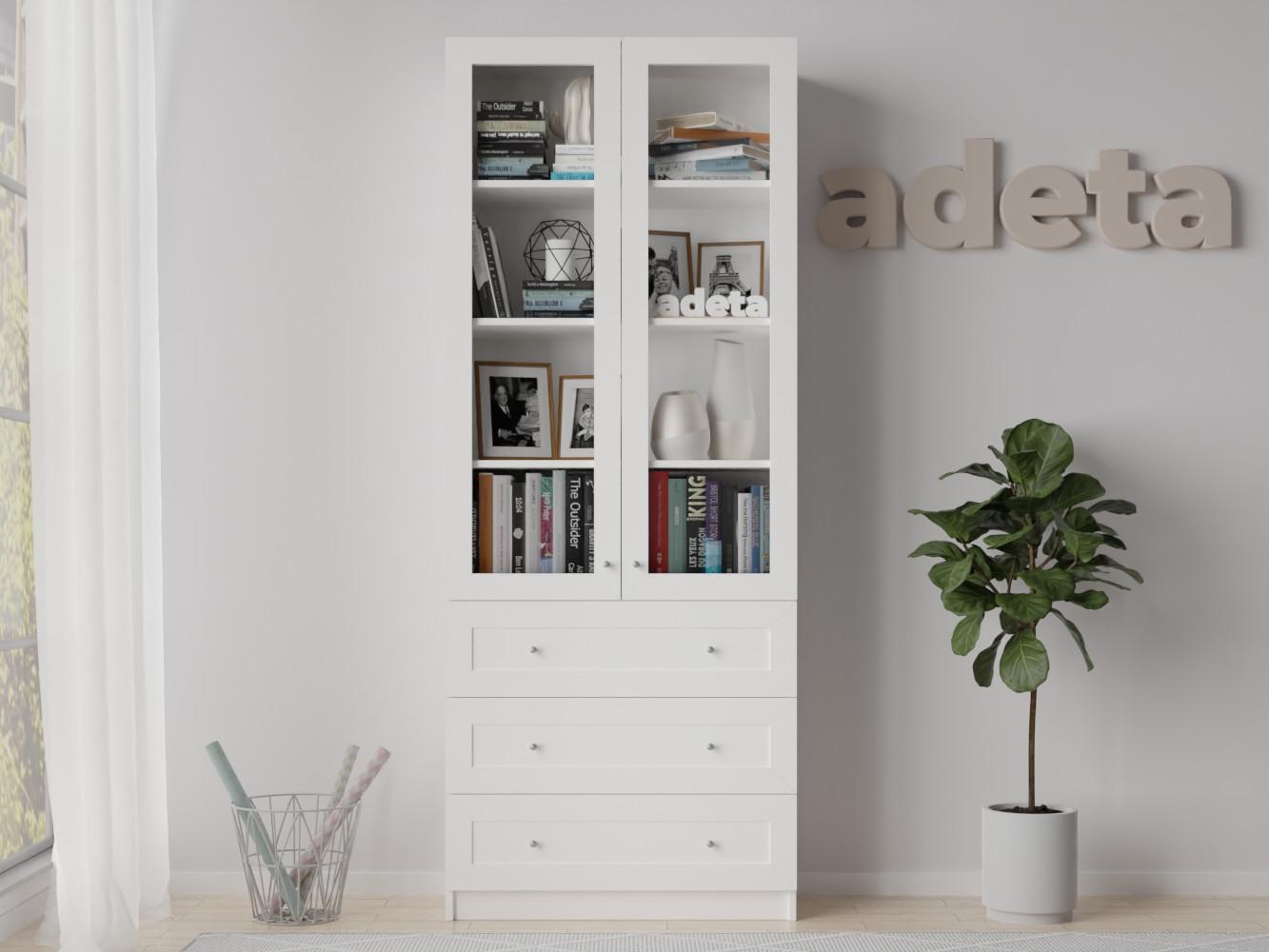 Книжный шкаф Билли 355 white ИКЕА (IKEA) изображение товара