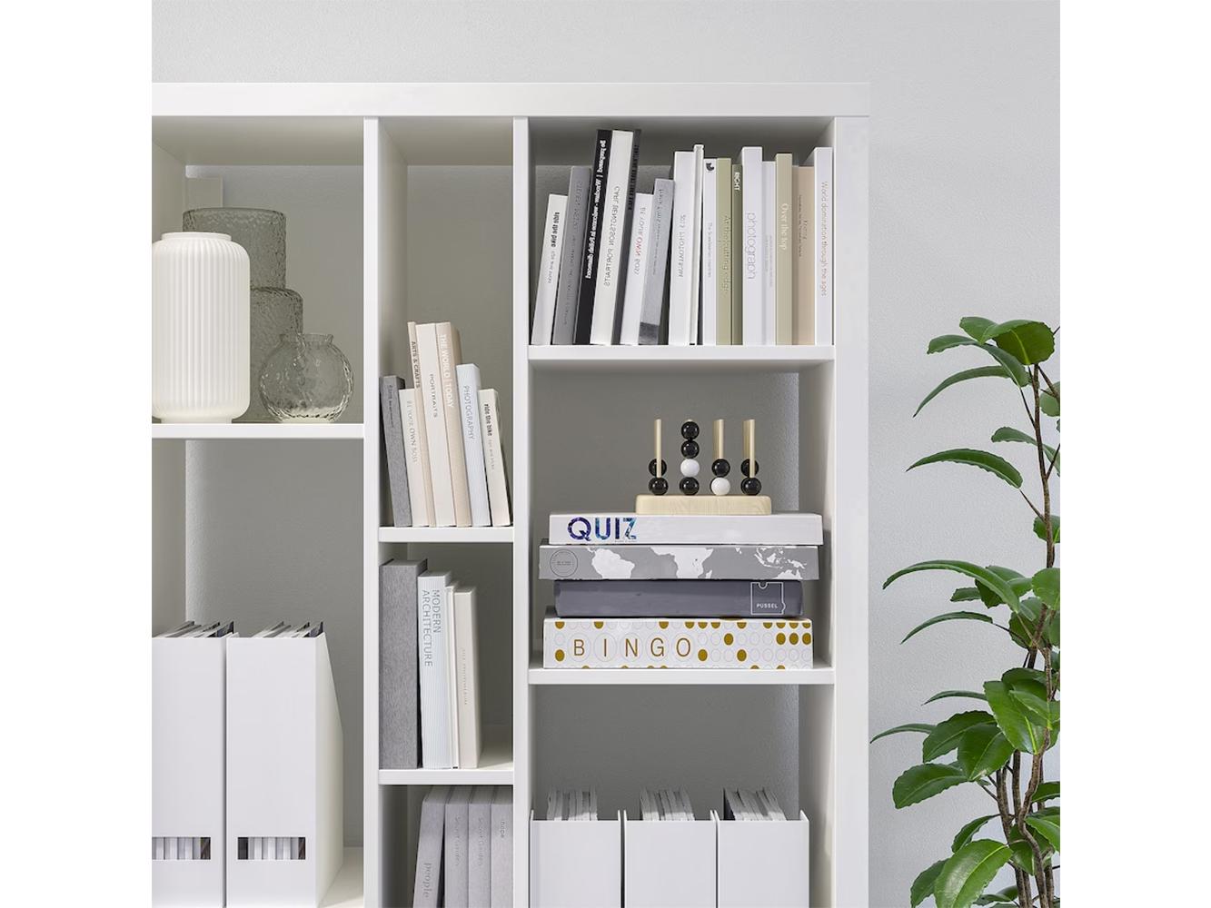 Стеллаж Каллакс 220 white ИКЕА (IKEA) изображение товара