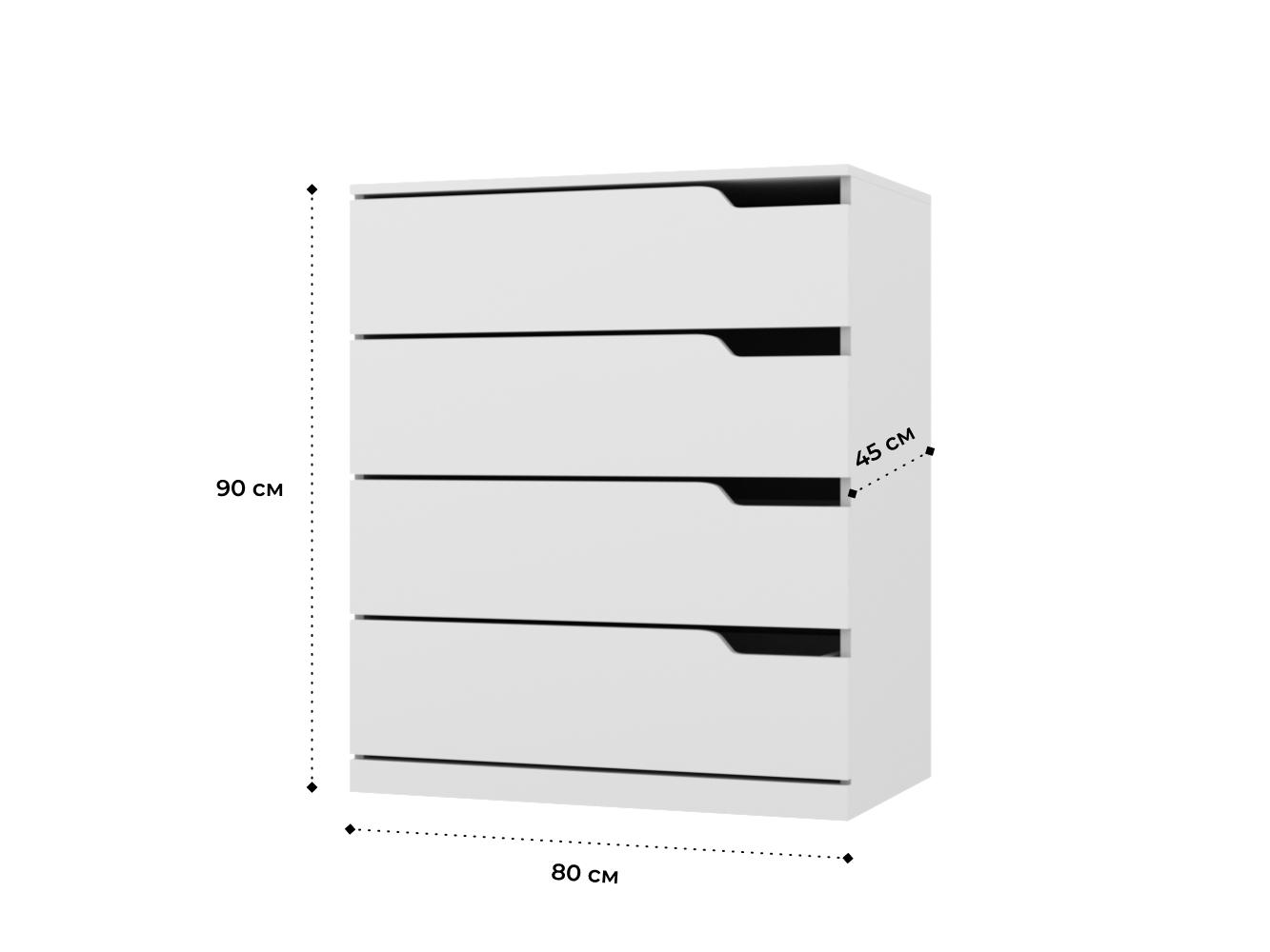 Комод Нордли 19 white ИКЕА (IKEA) изображение товара