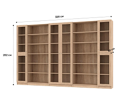 Изображение товара Книжный шкаф Билли 371 beige ИКЕА (IKEA) на сайте adeta.ru