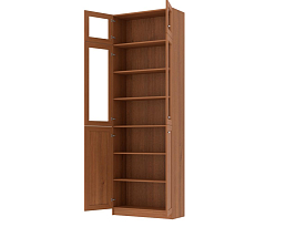 Изображение товара Книжный шкаф Билли 352 walnut guarneri ИКЕА (IKEA) на сайте adeta.ru