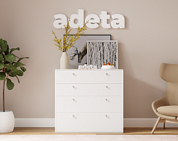 Изображение товара Комод Каллакс 15 white ИКЕА (IKEA) на сайте adeta.ru